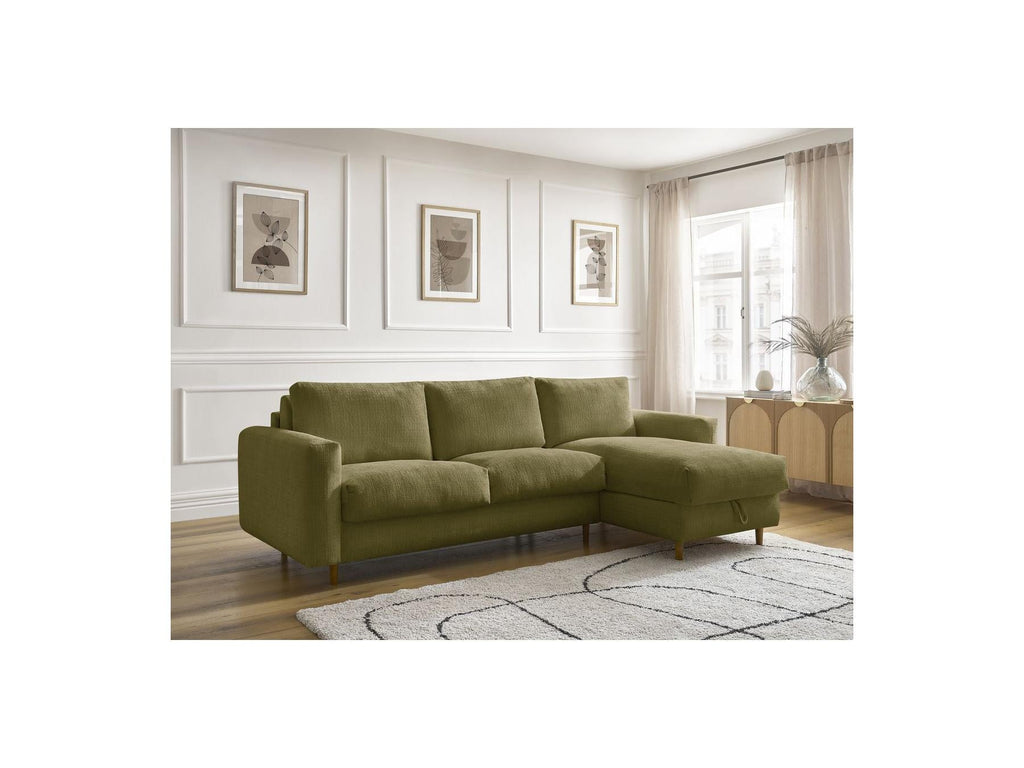 Cocoone - Canapé D'Angle Réversible Convertible - Nouveau Cocoone - Tissu Texturé