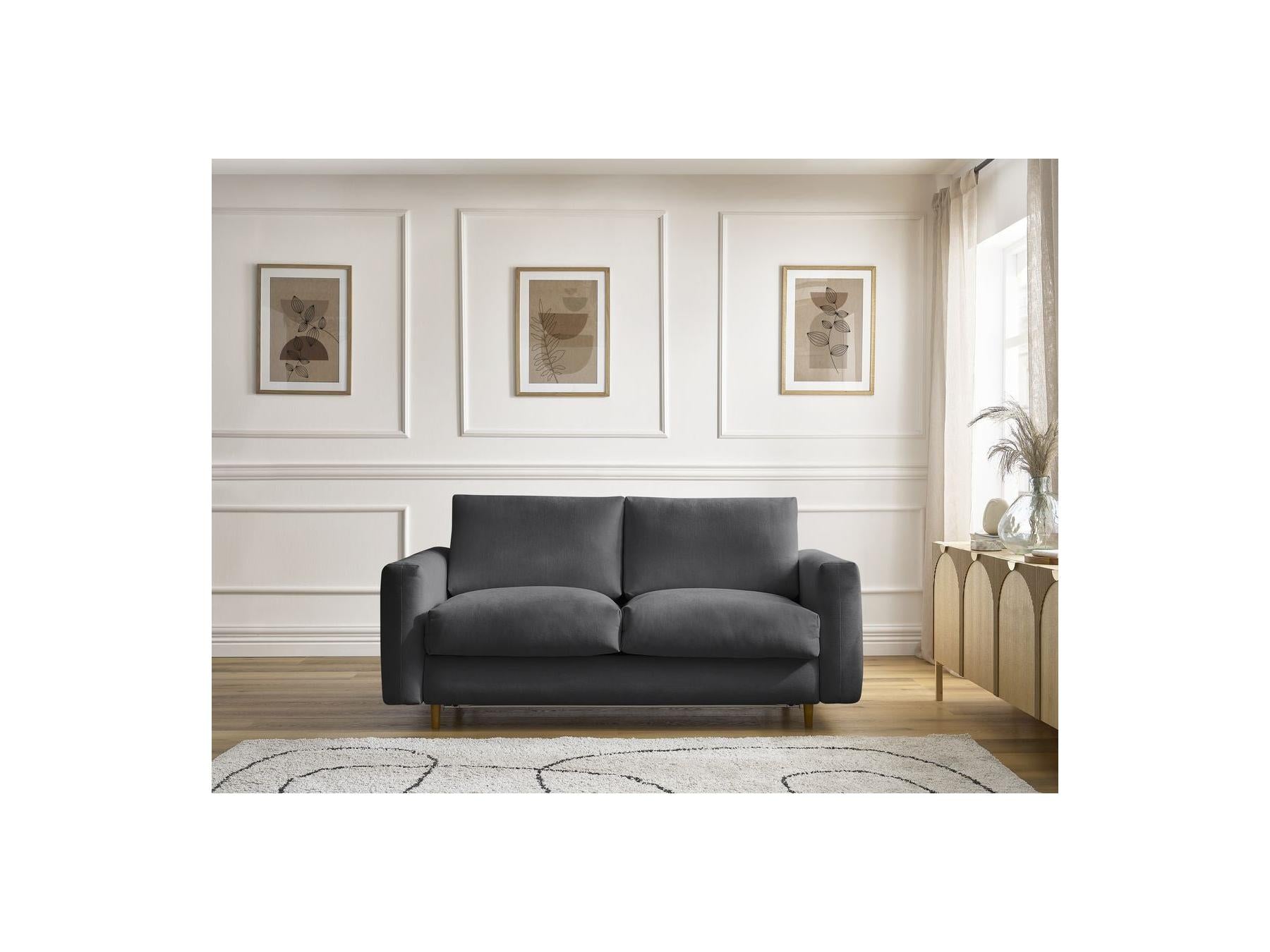 Cocoone - Canapé Droit Convertible - Nouveau Cocoone - Tissu Lisse