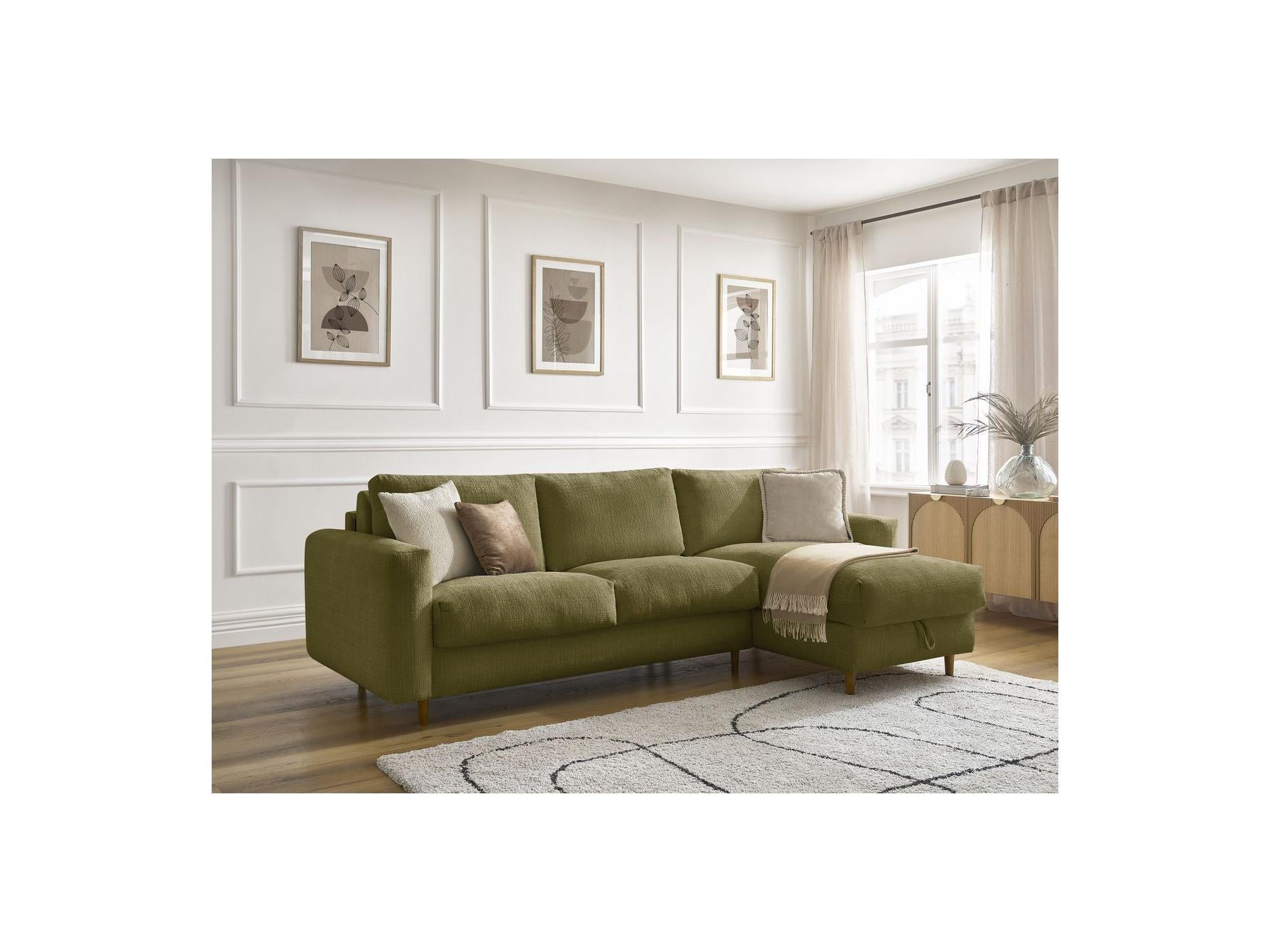 Cocoone - Canapé D'Angle Réversible Convertible - Nouveau Cocoone - Tissu Texturé
