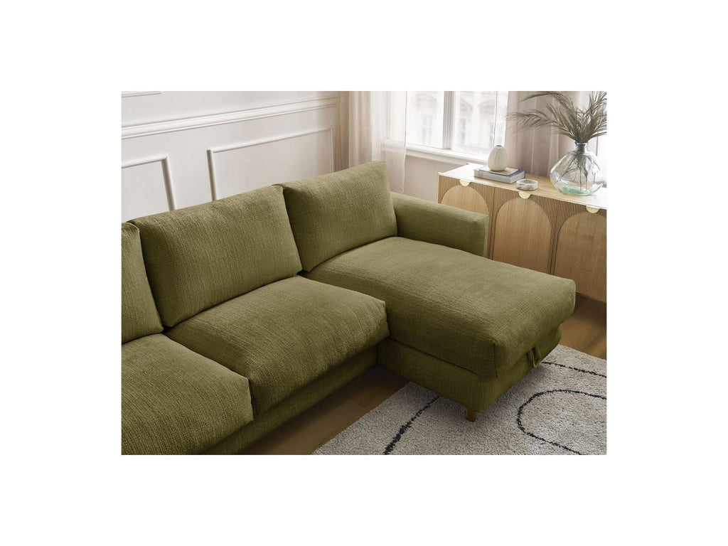 Cocoone - Canapé D'Angle Réversible Convertible - Nouveau Cocoone - Tissu Texturé