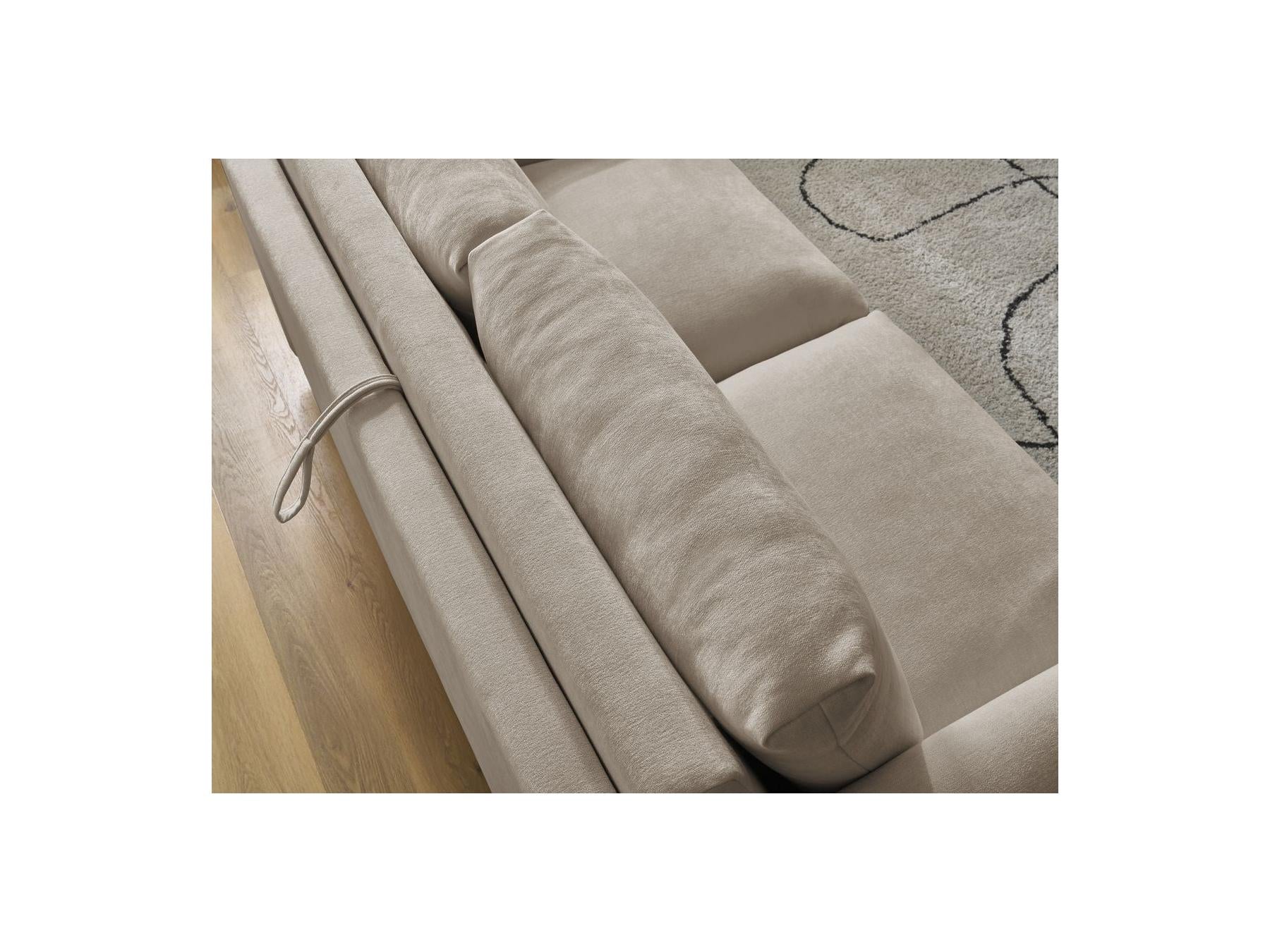 Cocoone - Canapé Droit Convertible - Nouveau Cocoone - Tissu Lisse