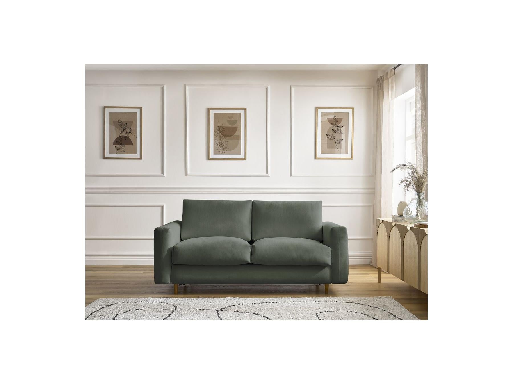 Cocoone - Canapé Droit Convertible - Nouveau Cocoone - Tissu Lisse