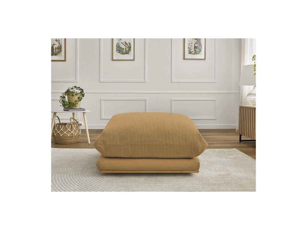 Ernest - Pouf - Tissu Velours Côtelé