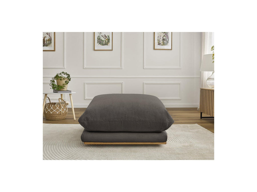 Ernest - Pouf - Tissu Velours Côtelé