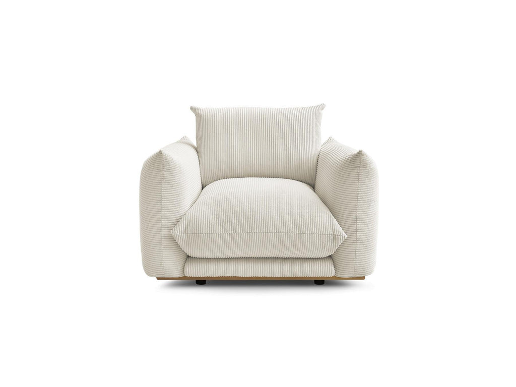 Ernest - Fauteuil - Tissu Velours Côtelé