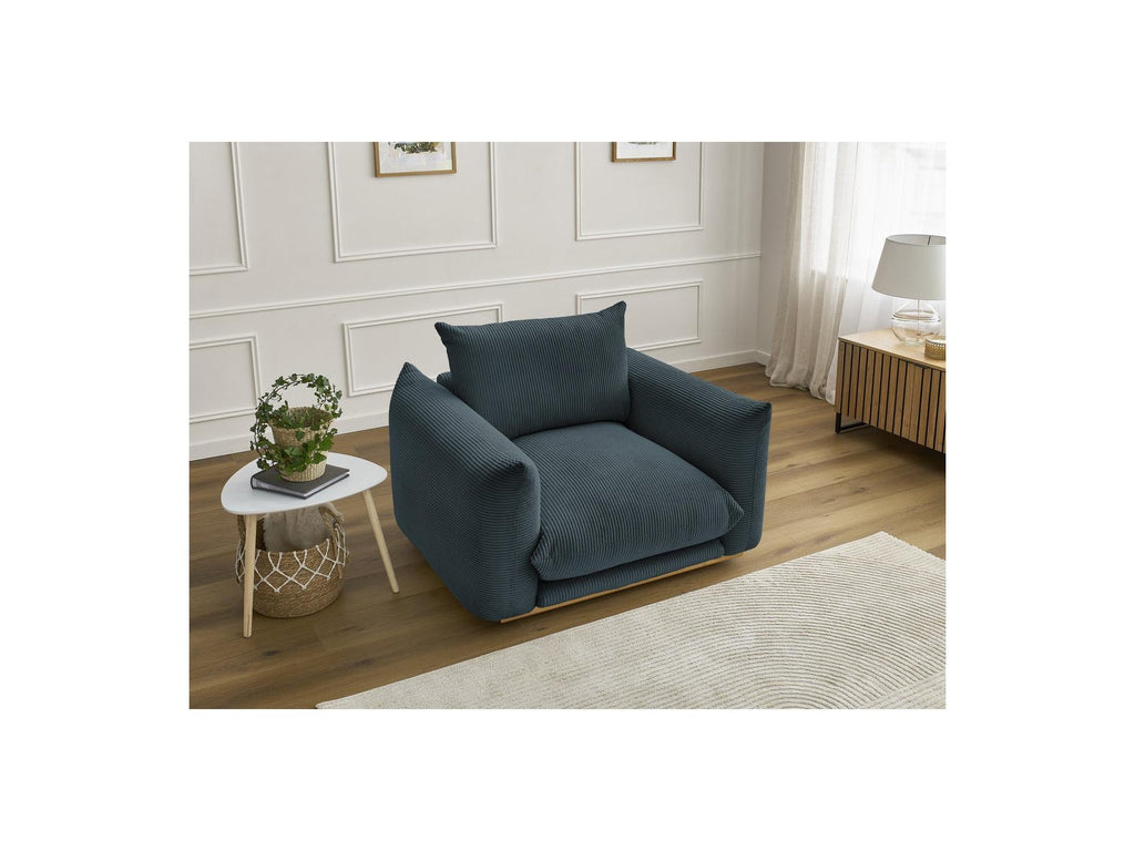 Ernest - Fauteuil - Tissu Velours Côtelé