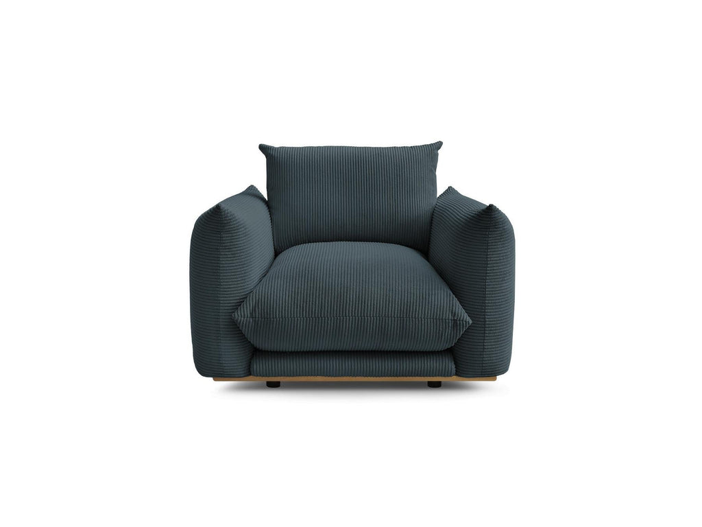 Ernest - Fauteuil - Tissu Velours Côtelé