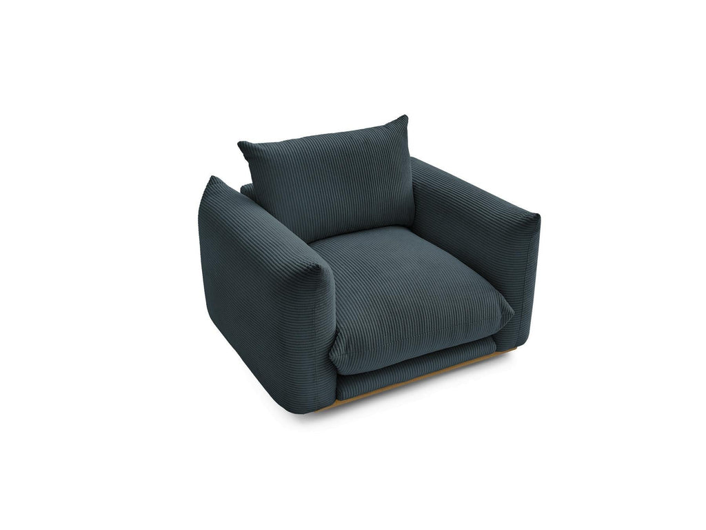 Ernest - Fauteuil - Tissu Velours Côtelé