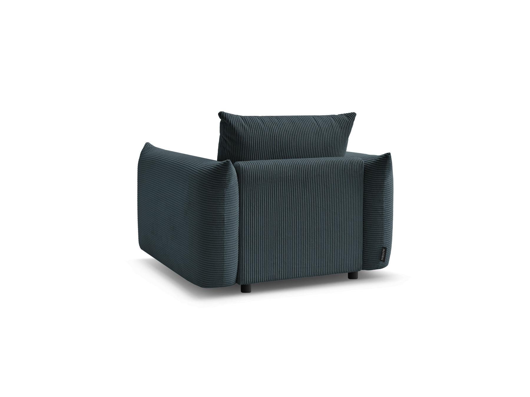 Ernest - Fauteuil - Tissu Velours Côtelé