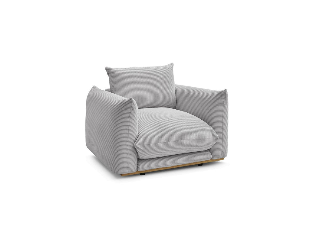 Ernest - Fauteuil - Tissu Velours Côtelé