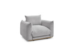 Ernest - Fauteuil - Tissu Velours Côtelé