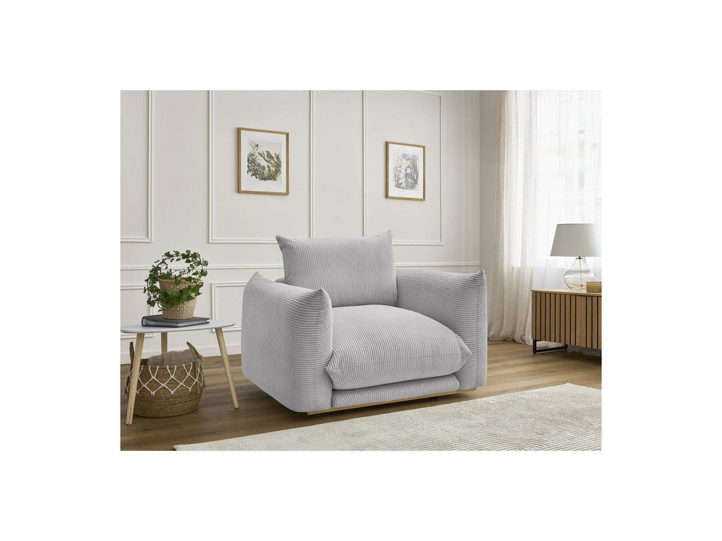 Ernest - Fauteuil - Tissu Velours Côtelé