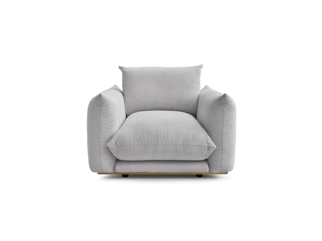 Ernest - Fauteuil - Tissu Velours Côtelé