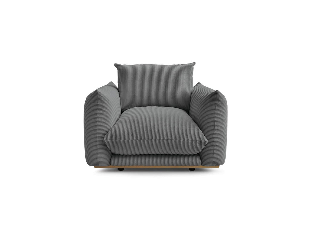 Ernest - Fauteuil - Tissu Velours Côtelé
