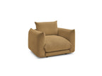 Ernest - Fauteuil - Tissu Velours Côtelé