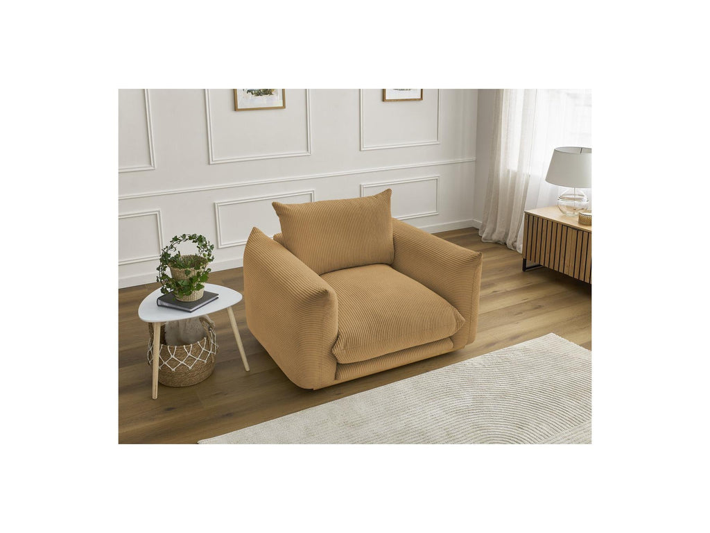 Ernest - Fauteuil - Tissu Velours Côtelé