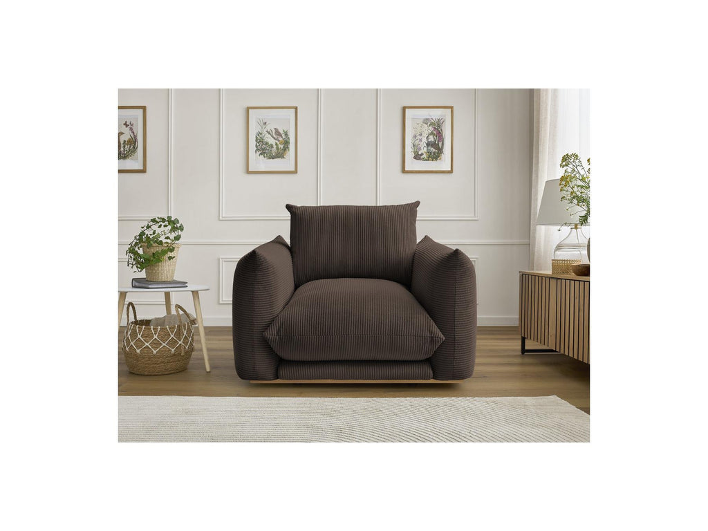 Ernest - Fauteuil - Tissu Velours Côtelé