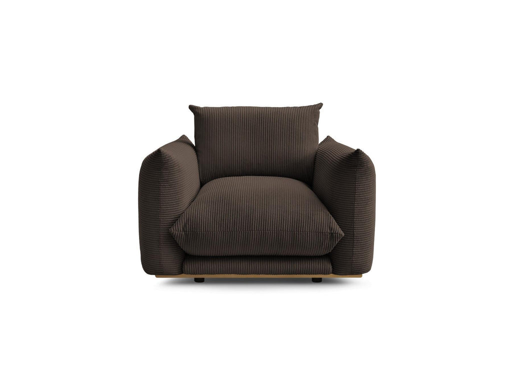 Ernest - Fauteuil - Tissu Velours Côtelé