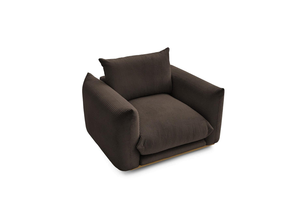 Ernest - Fauteuil - Tissu Velours Côtelé