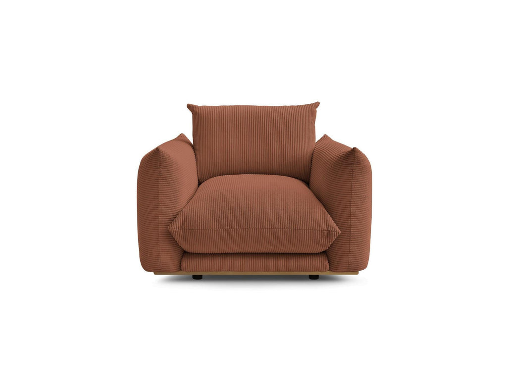 Ernest - Fauteuil - Tissu Velours Côtelé