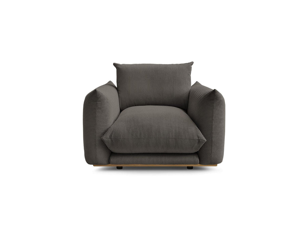 Ernest - Fauteuil - Tissu Velours Côtelé
