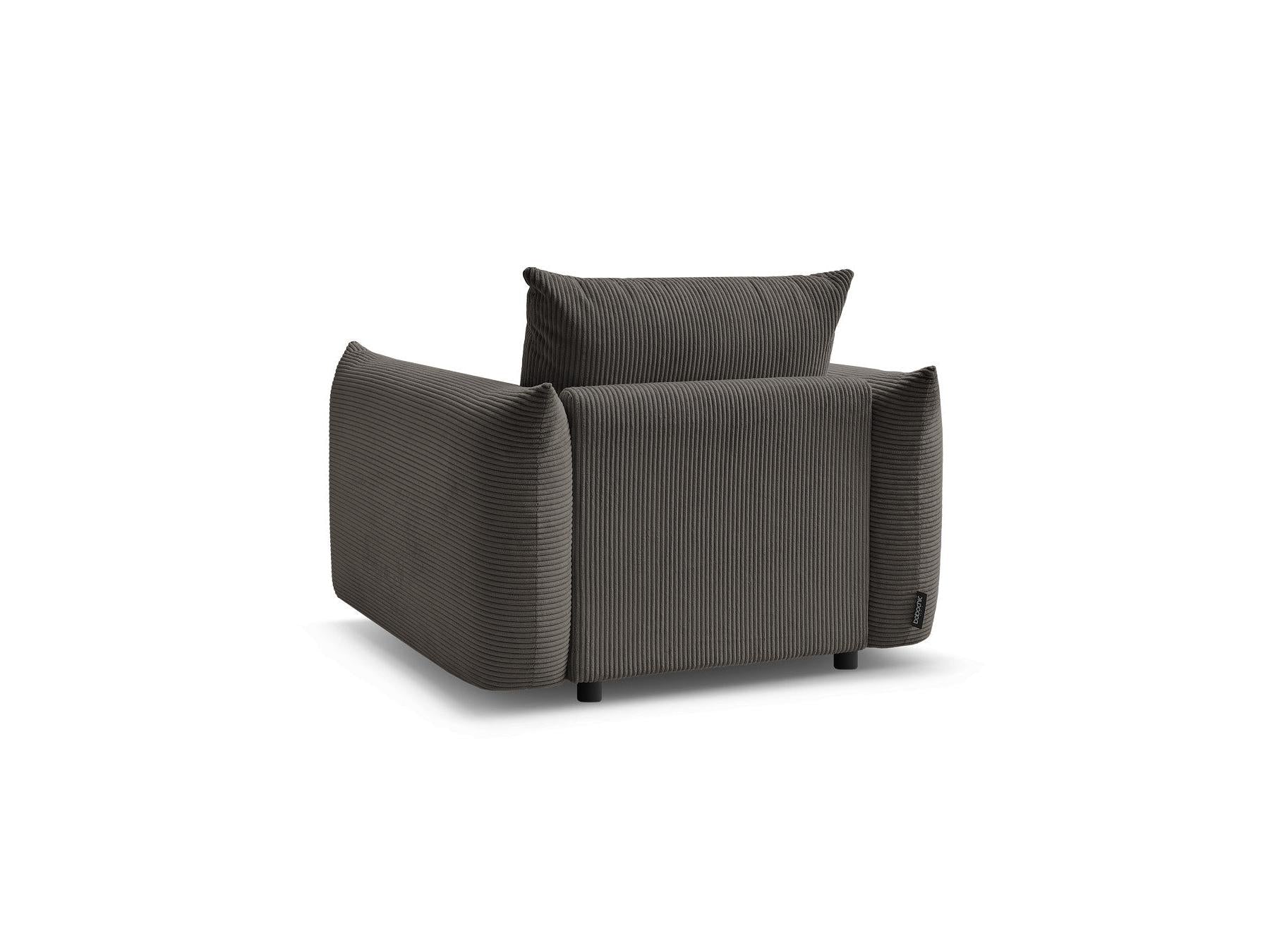 Ernest - Fauteuil - Tissu Velours Côtelé