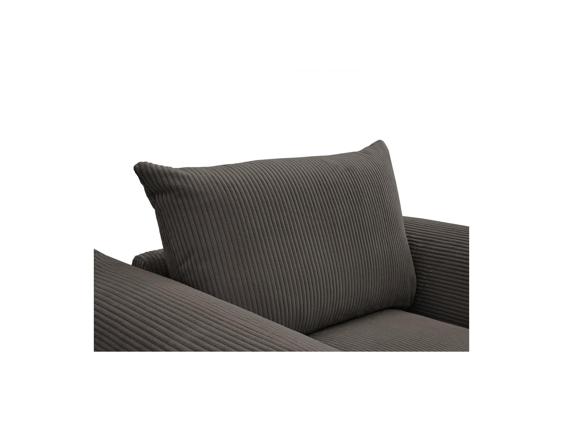Ernest - Fauteuil - Tissu Velours Côtelé