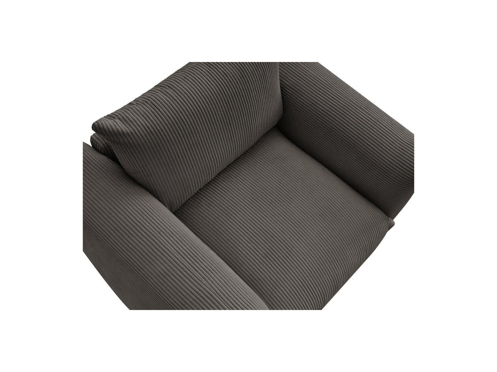 Ernest - Fauteuil - Tissu Velours Côtelé