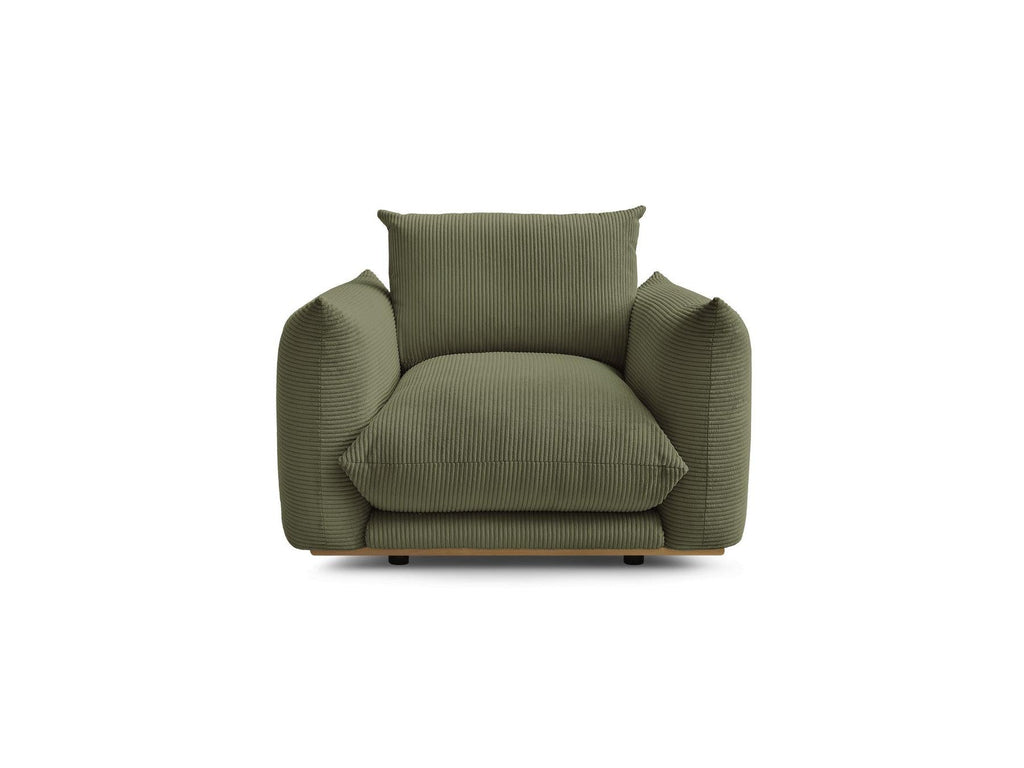 Ernest - Fauteuil - Tissu Velours Côtelé