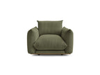 Ernest - Fauteuil - Tissu Velours Côtelé