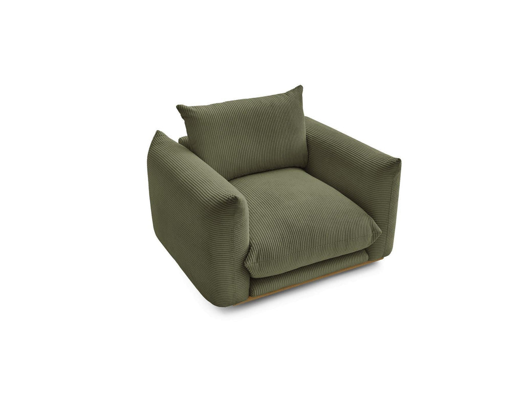 Ernest - Fauteuil - Tissu Velours Côtelé