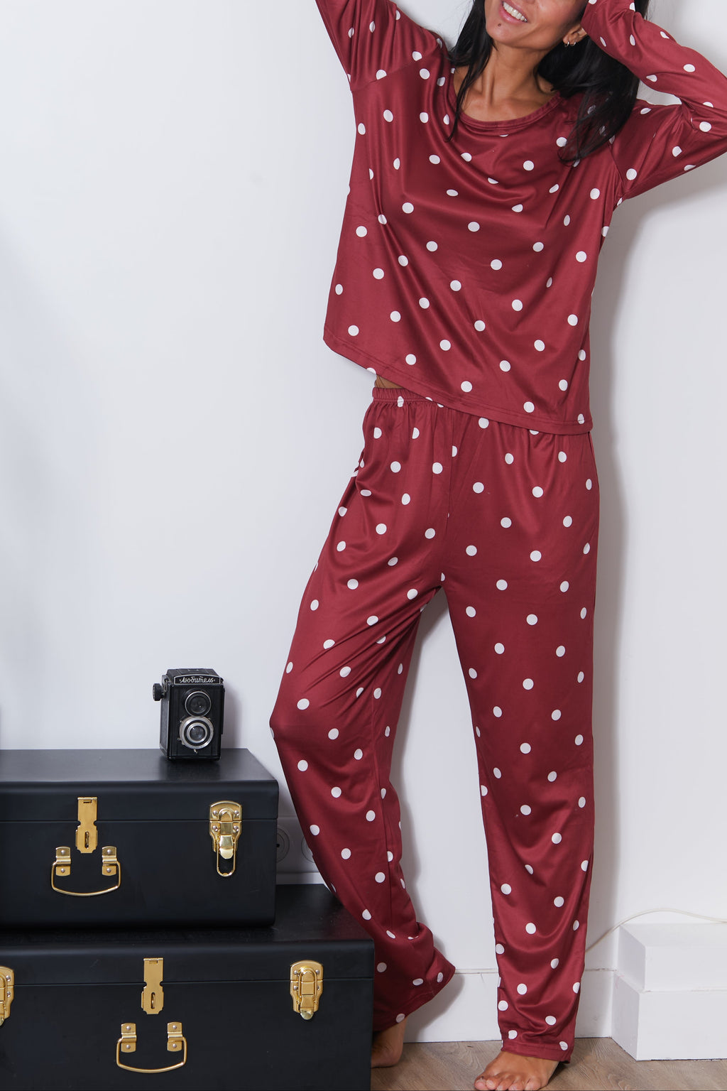Pyjama Jade - Rouge