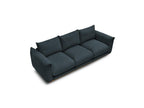 Ernest - Canapé Droit Fixe 3 Places - Tissu Velours Côtelé