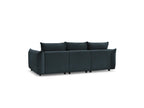 Ernest - Canapé Droit Fixe 3 Places - Tissu Velours Côtelé