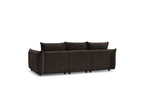 Ernest - Canapé Droit Fixe 3 Places - Tissu Velours Côtelé