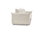 Ernest - Canapé Droit Fixe 3 Places - Tissu Velours Côtelé