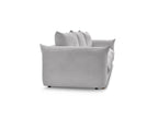 Ernest - Canapé Droit Fixe 3 Places - Tissu Velours Côtelé
