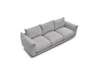 Ernest - Canapé Droit Fixe 3 Places - Tissu Velours Côtelé