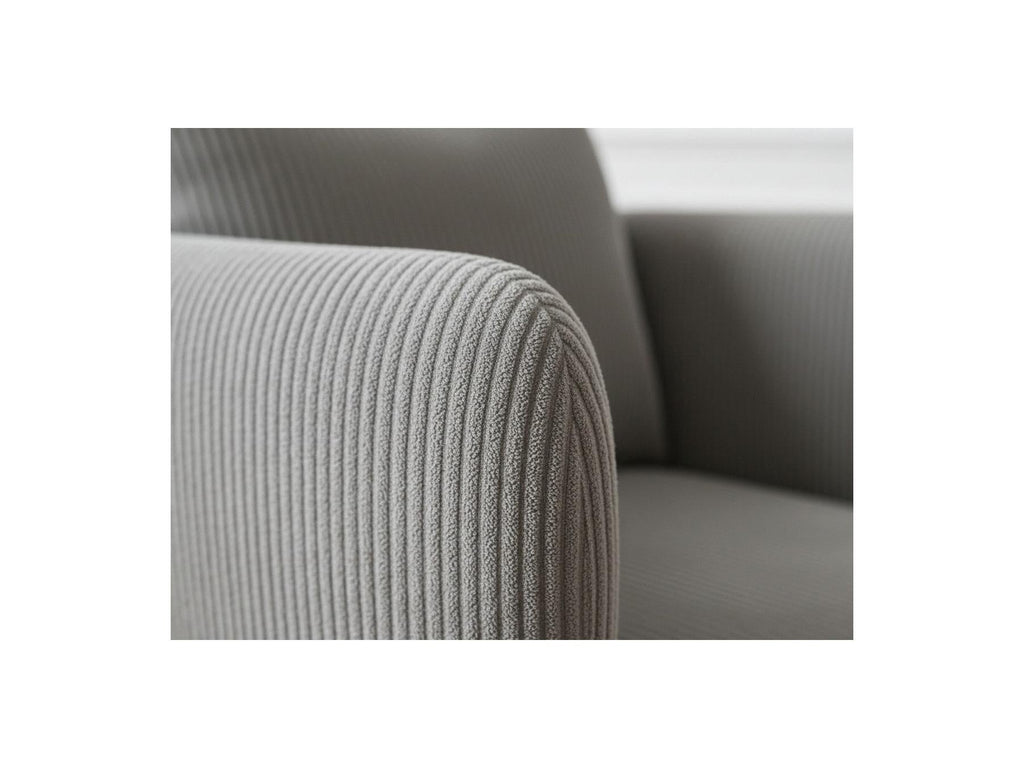 Gabin - Fauteuil De Table - Tissu Velours Côtelé