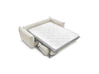 Ernest - Canapé Droit Convertible 3 Places - Tissu Velours Côtelé