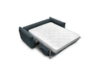 Ernest - Canapé Droit Convertible 3 Places - Tissu Velours Côtelé