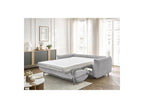 Ernest - Canapé Droit Convertible 3 Places - Tissu Velours Côtelé