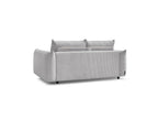 Ernest - Canapé Droit Convertible 3 Places - Tissu Velours Côtelé