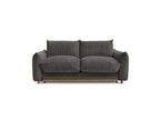 Ernest - Canapé Droit Convertible 3 Places - Tissu Velours Côtelé