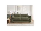 Ernest - Canapé Droit Convertible 3 Places - Tissu Velours Côtelé