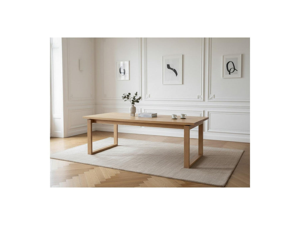 Marin - Table À Manger - Couleur Chêne