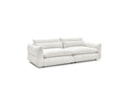 Neil - Canapé Droit Fixe 3 Places - Tissu Texturé