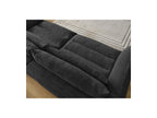 Neil - Canapé Droit Fixe 3 Places - Tissu Texturé