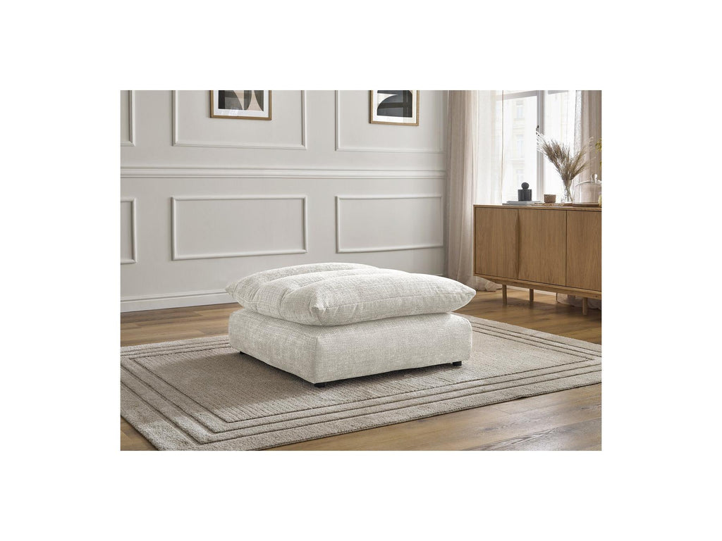 Neil - Pouf - Tissu Texturé
