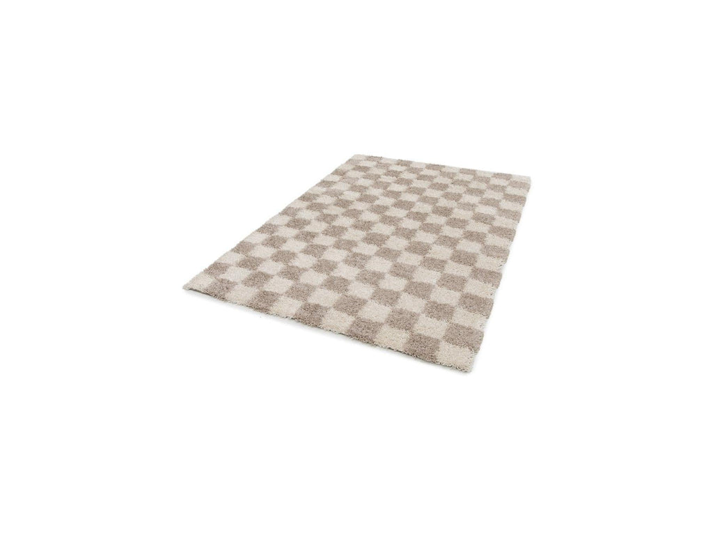 Damian - Tapis Poils Longs - Motifs Damier
